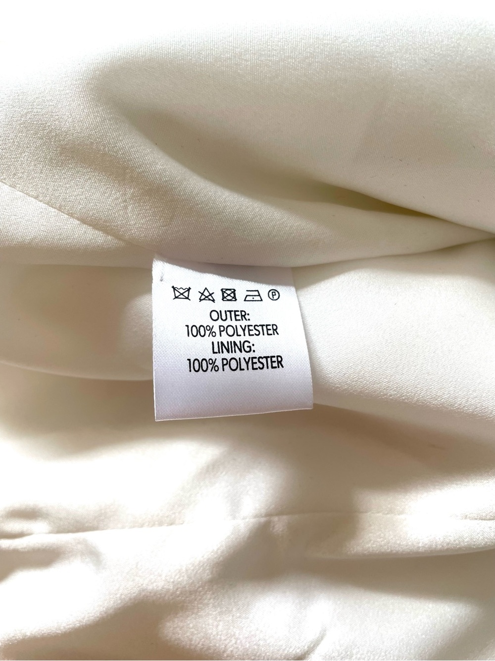 Halpern White Strapless Midi Dress with sequin waves, size XS / EU 34 - Picture 6 of 7